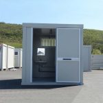 Blocco sanitario pmr nuovo con wc pmr e lavabo pmr