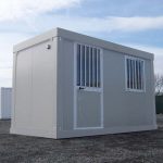 Bungalow da cantiere refettorio da 4 metri – Serie rinforzata