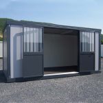 Bungalow nuovo di stoccaggio 5 metri
